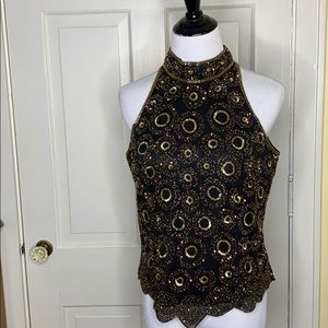 Adrianna Papell Boutique beaded tank Size Medium